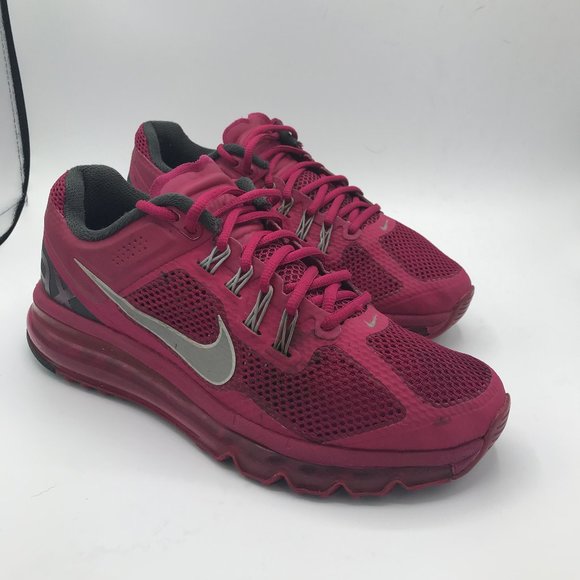 Nike Air Max Plus Women's Fuchsia Running Shoes 9 - Picture 3 of 7